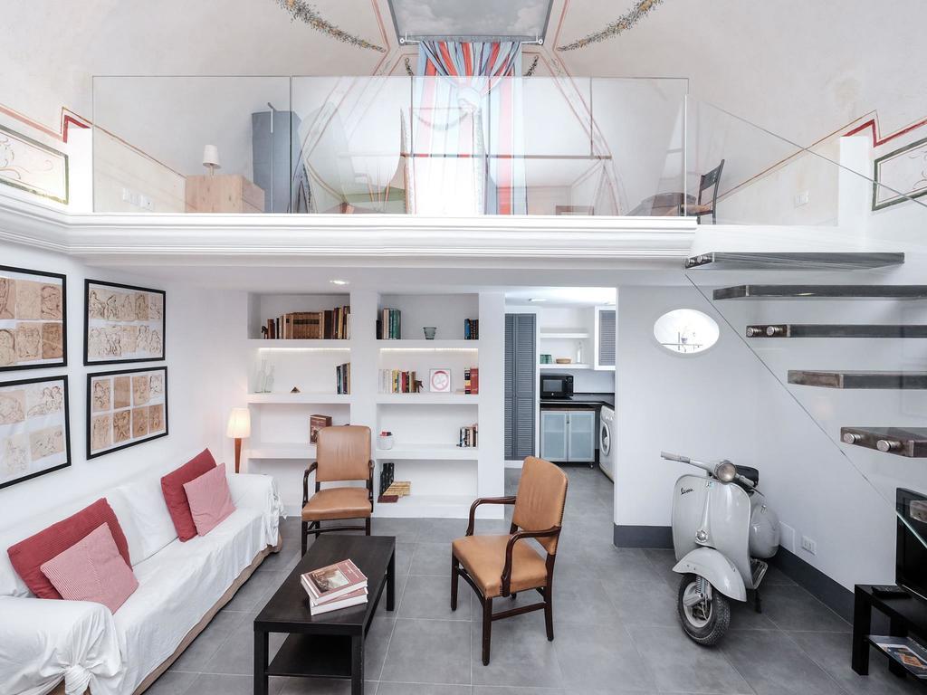 Ancient Trastevere Vespa Loft Lägenhet