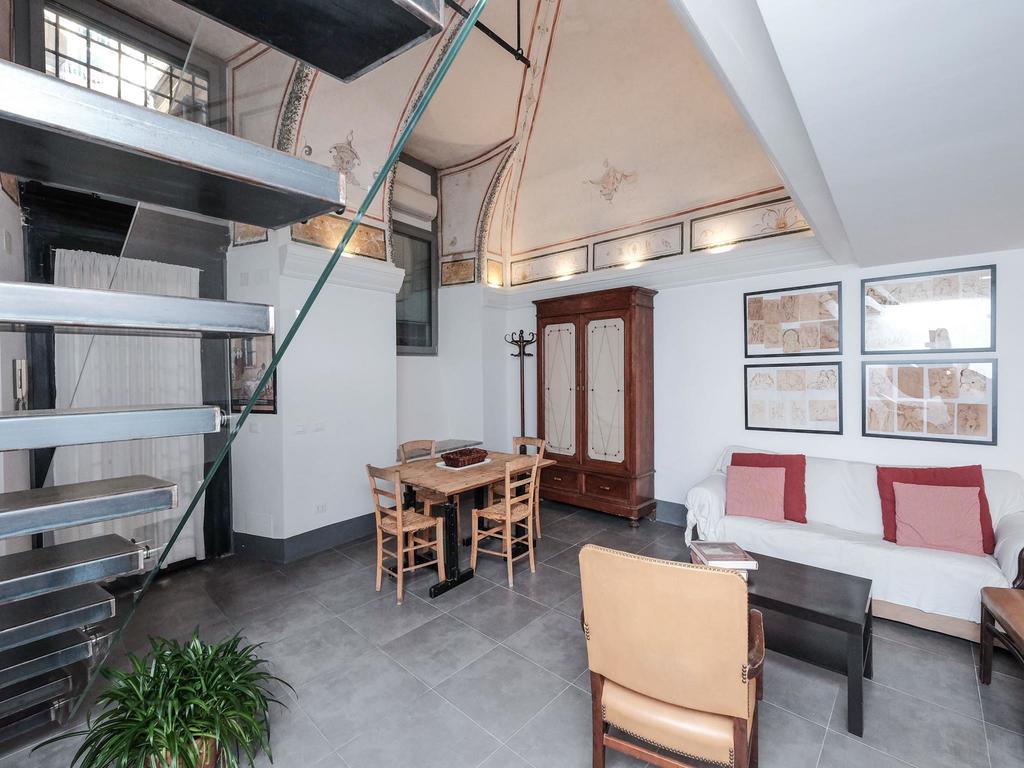 Ancient Trastevere Vespa Loft Lägenhet Rom